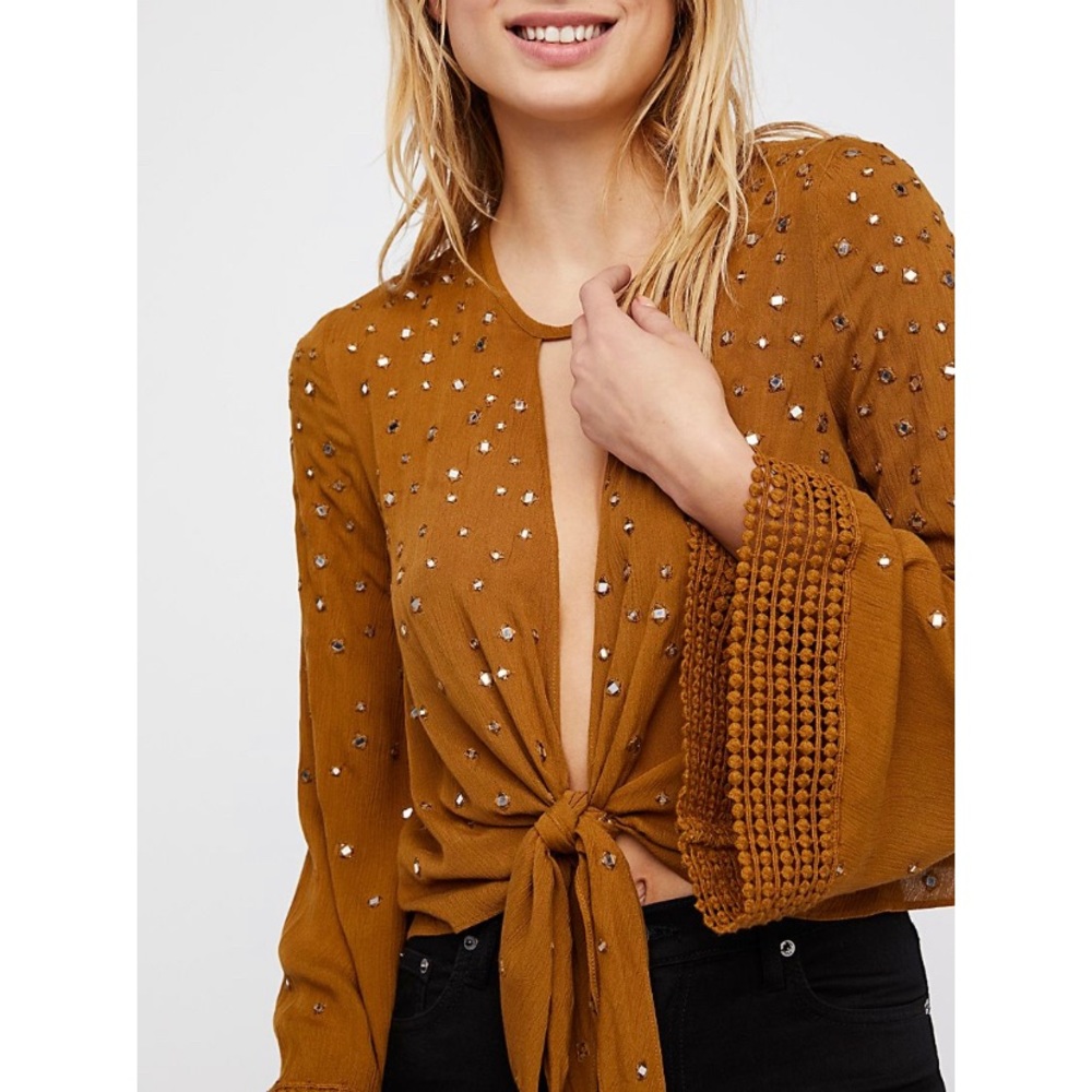 Free People Mirror Mirror Blouse